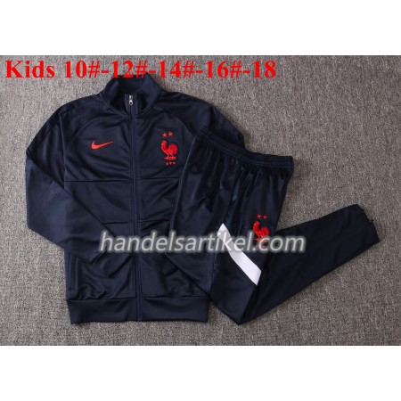 Frankreich 2020/21 Kinder Treningsdresser M003